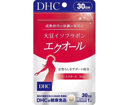 Изофлавоны сои для гормонального баланса у женщин DHC Soy Isoflavone Equol