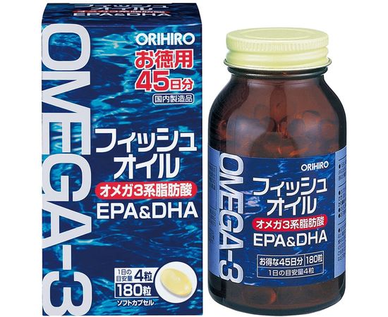 Комплекс Омега-3 жирных кислот для здоровья сердечно-сосудистой системы ORIHIRO
