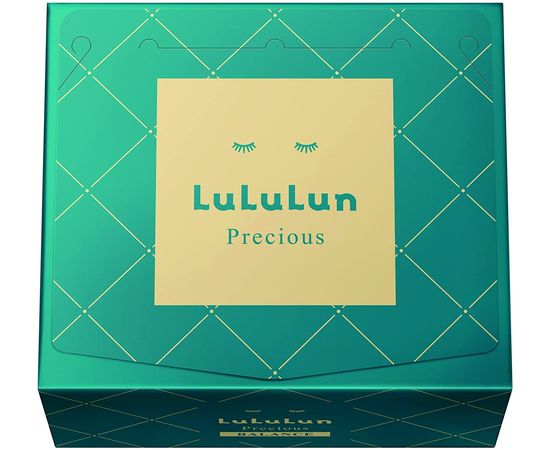 Восстанавливающая и успокаивающая антивозрастная маска для лица LuLuLun Precious GREEN