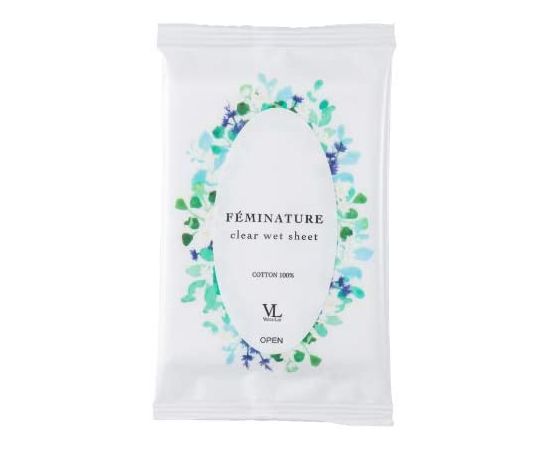 Салфетки для интимной гигиены  VENUS LAB Feminature Clear Wet Sheet