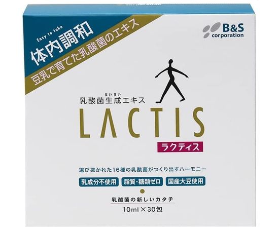 Лактис - молочнокислые бактерии для восстановления микрофлоры кишечника LACTIS  B&S Corporation