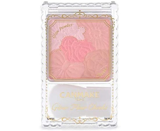 Пудровые румяна  CANMAKE Glow Fleur Cheeks