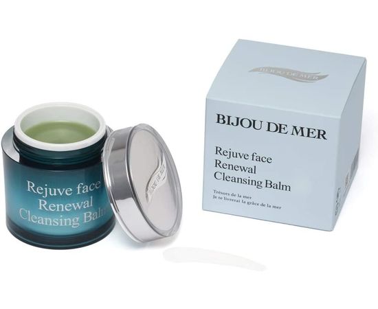 Твердый бальзам для очищения кожи и сужения пор RECORESERUM BIJOU DE MER Rejuve Face Renewal Cleansing Balm