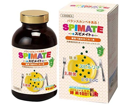 Cпирулина для детей и взрослых с витамином С для поддержания иммунитета ALGAE SPIMATE