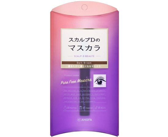 Удлиняющая и придающая объем тушь ScalpD Beaute Pure Free Mascara ANGFA