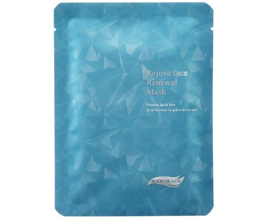 Увлажняющая и подтягивающая маска для лица RECORESERUM Bijou de mer Rejuve Face Renewal Mask