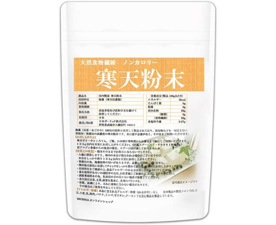 Порошок агар-агара для приготовления диетических блюд NICHIGA Agar Natural Dietary Fiber