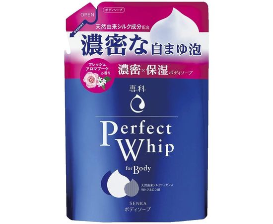 Увлажняющая пенка для душа SHISEIDO Senka Perfect Whip for Body