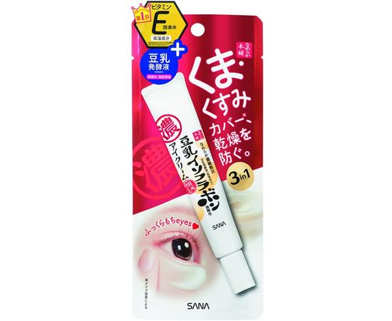 Увлажняющий крем для кожи вокруг глаз SANA Nameraka Soy Milk Isoflavone Eye Cream