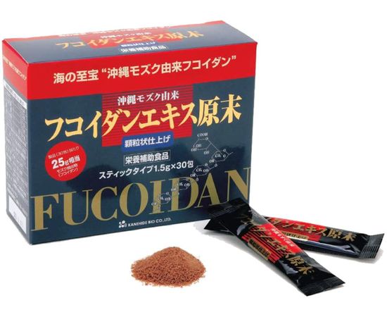Концентрированный фукоидан в капсулах и порошке для поддержания иммунной системы Kanehide Bio FUCOIDAN