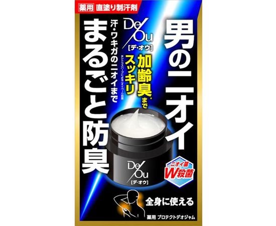 Гель-антиперспирант для мужчин ROHTO De-Ou Medicated Antiperspirant 24 H