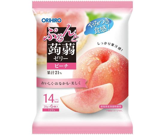 Желе из конняку Purunto Konnyaku Jelly ORIHIRO