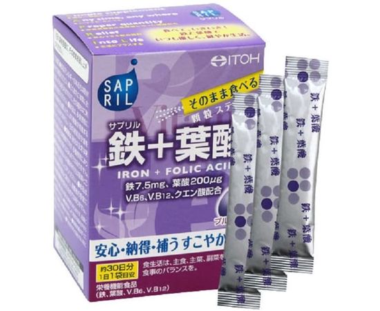 ITOH железо + фолиевая кислота со вкусом чернослив