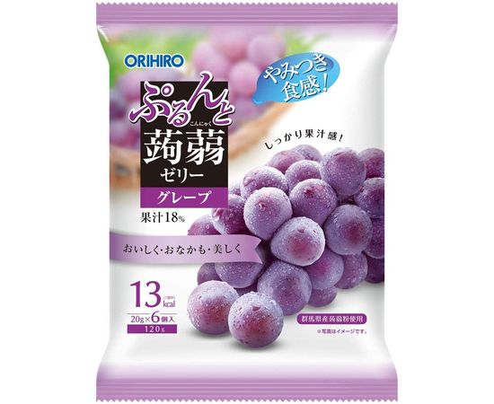 Желе из конняку Purunto Konnyaku Jelly ORIHIRO
