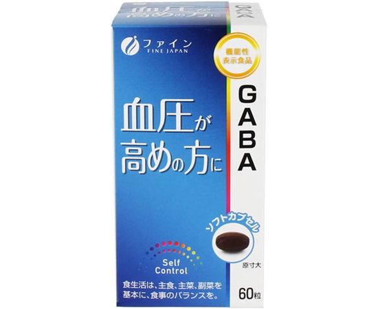 GABA (Габа) для повышения умственной деятельности и памяти Fine Japan