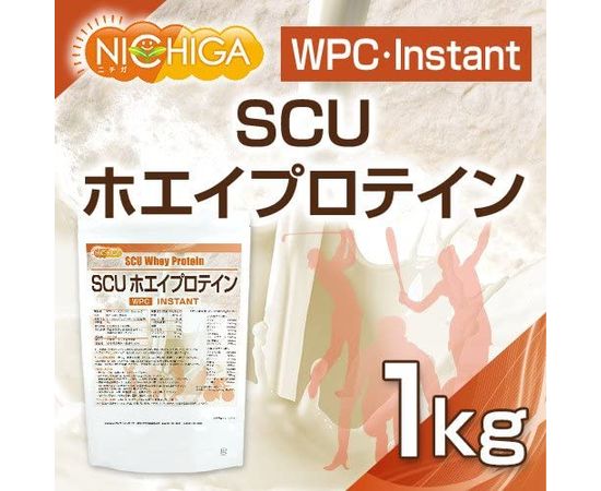 Сывороточный протеин для набора мышечной массы SCU Whey Protein WPC NICHIGA