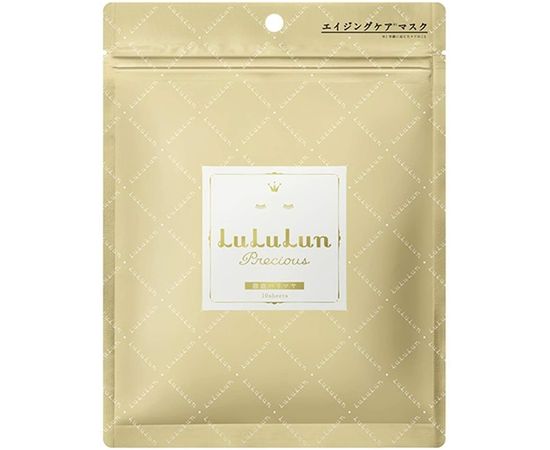 Осветляющая и увлажняющая антивозрастная маска для лица LuLuLun Precious WHITE