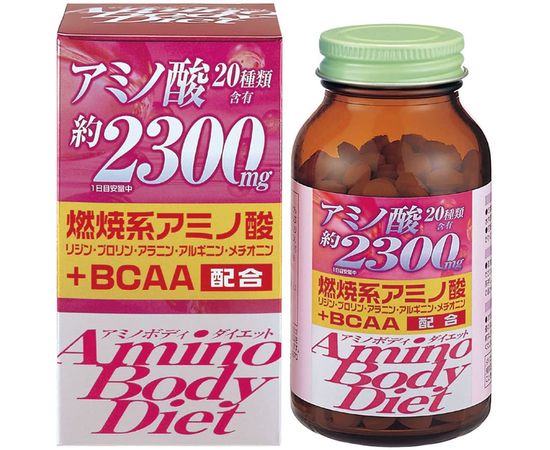 Аминокислоты BCAA 2300 для роста мышц и повышения активности ORIHIRO