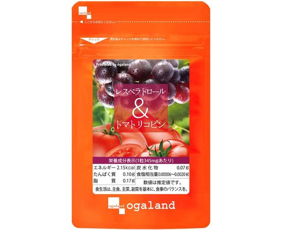Ресвератрол и ликопин для здоровья кожи и снижения уровня сахара в крови Ogaland