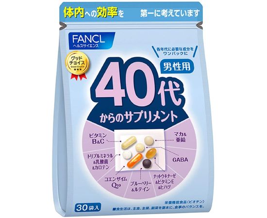 Витамины для мужчин 40 лет Fancl Good Choice Man