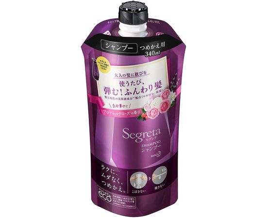 Увлажняющий антивозрастной шампунь KAO Segreta Shampoo