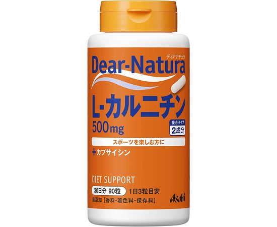 L-карнитин для  стимуляции работы головного мозга и нервной системы Asahi Dear Natura