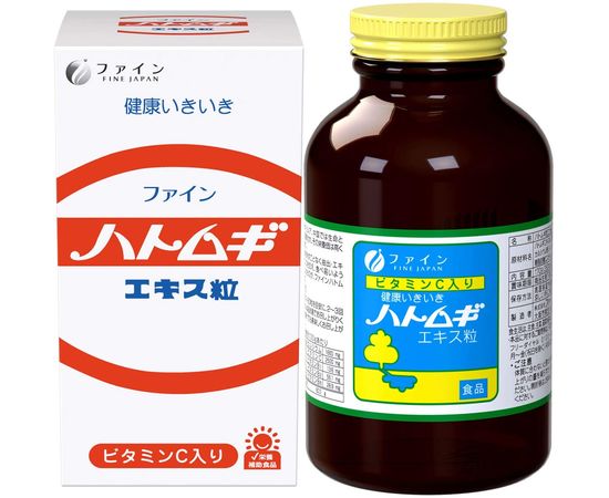 Экстракт бусенника коикс для здоровья кожи, волос и ногтей FINE JAPAN