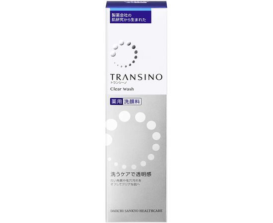 Увлажняющая пенка для умывания Transino Clear Wash, Daiichi Sankyo