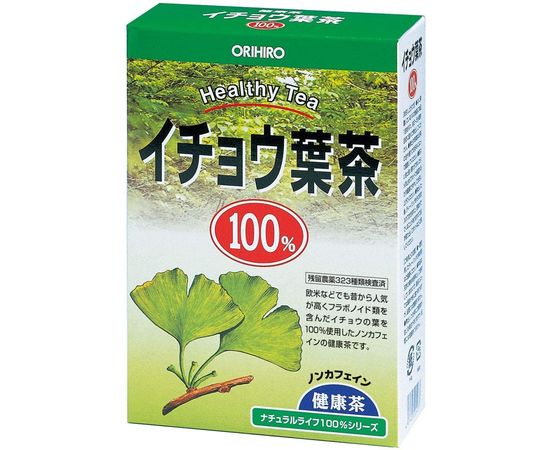 Лечебный чай из листьев Гинкго Билоба для улучшения мозговой деятельности ORIHIRO Healthy Tea