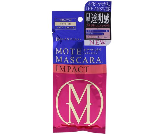 Тушь для ресниц Flowfushi Motemascara Impact для удлинения и объема