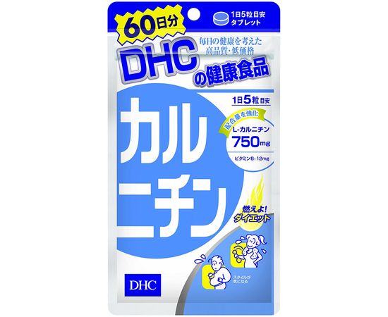 Биодобавка для поддержания здоровой диеты DHC L-КАРНИТИН