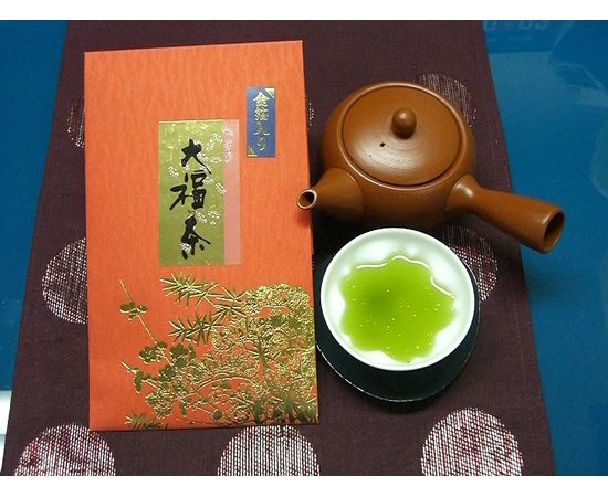 Японский зеленый чай Дайфукутя (сочетание сенча с матча) Kaburagien