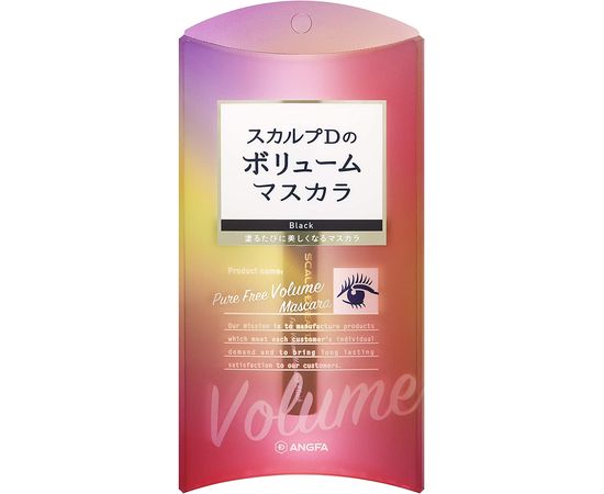 Удлиняющая и придающая объем тушь ScalpD Beaute Pure Free Mascara ANGFA