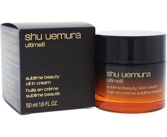 Питательный антивозрастной крем для лица с растительными маслами SHU UEMURA Ultime 8 Sublime Beauty Oil in cream