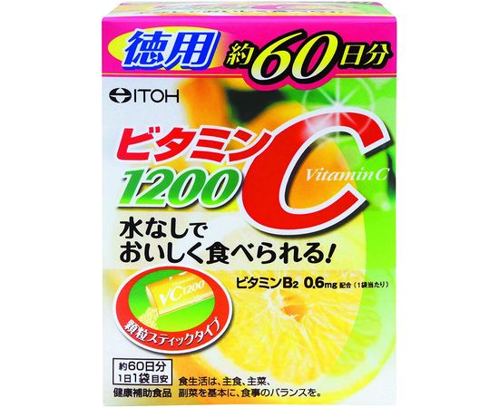 Комплекс витамина С и витамина В2  ITOH VITAMIN C 1200