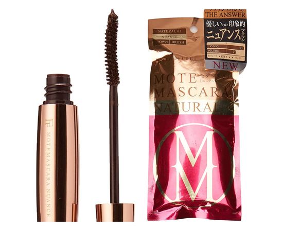 Тушь для ресниц Flowfushi Motemascara NATURAL